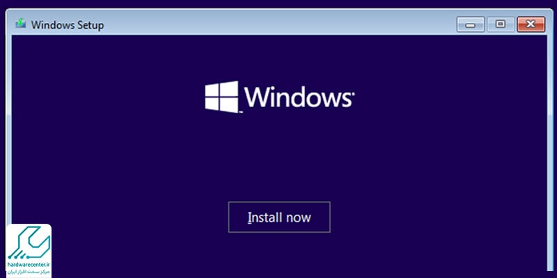 آموزش نصب Windows 10